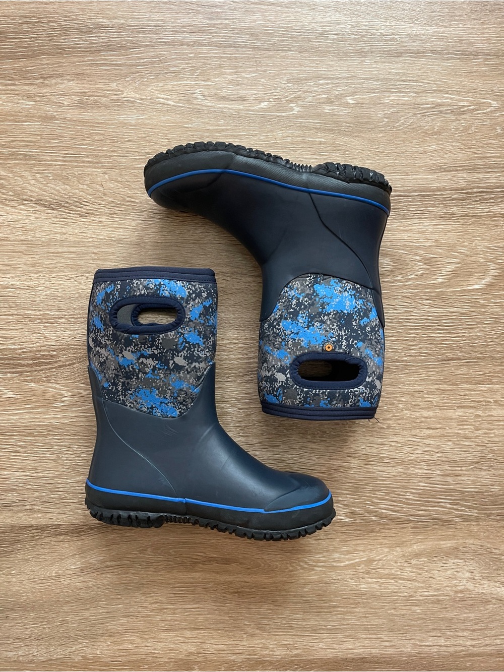 BOGS Grasp Kids Waterproof Rain Boots